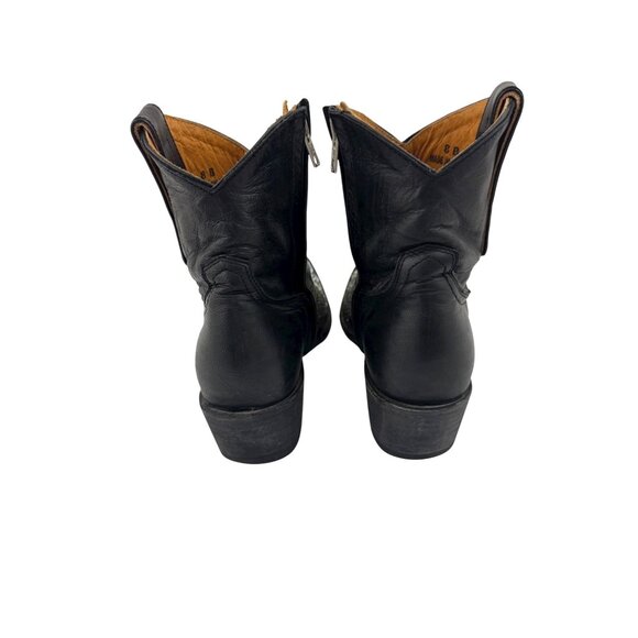 Size 8 Old Gringo Eagle Swarovski Crystals Snip Toe Ankle Cowboy Cowgirl Boots - Picture 7 of 14